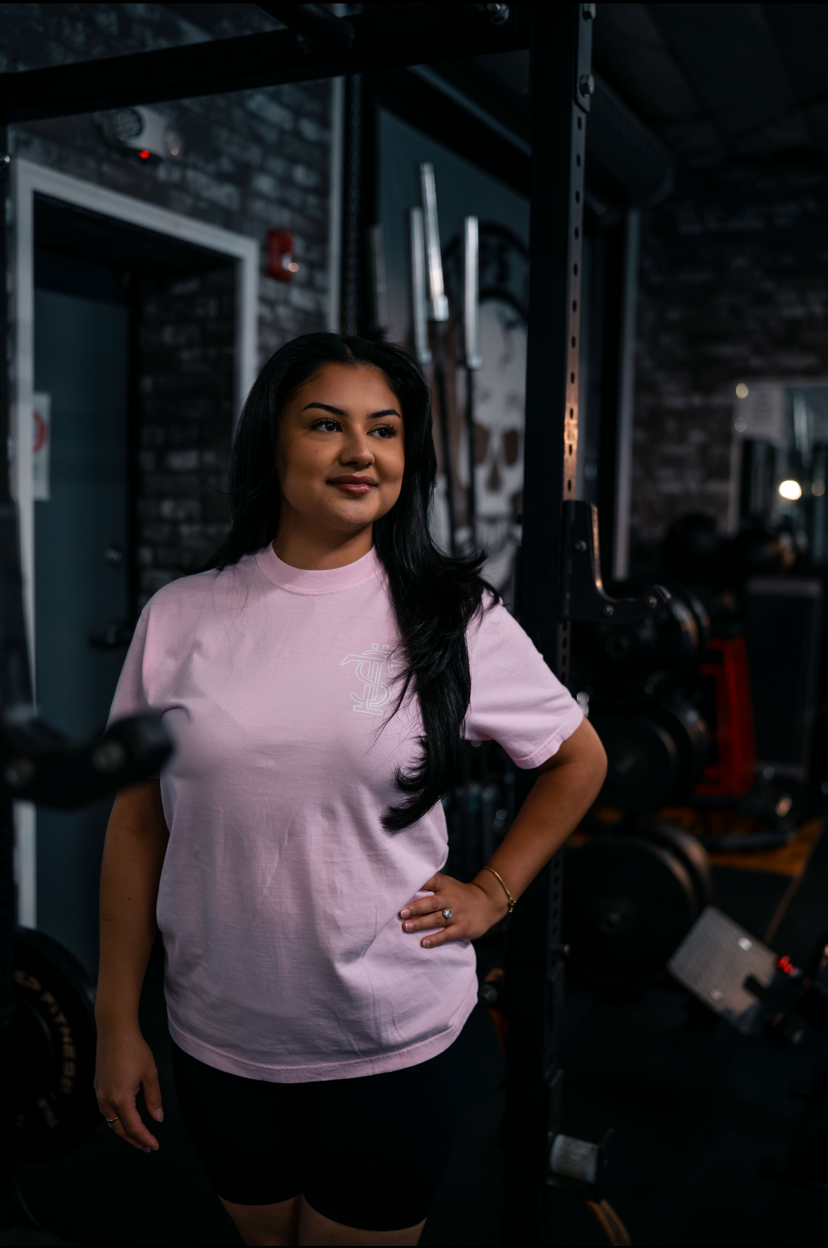 TT$ White on Pink Philippians 4:13 shirt