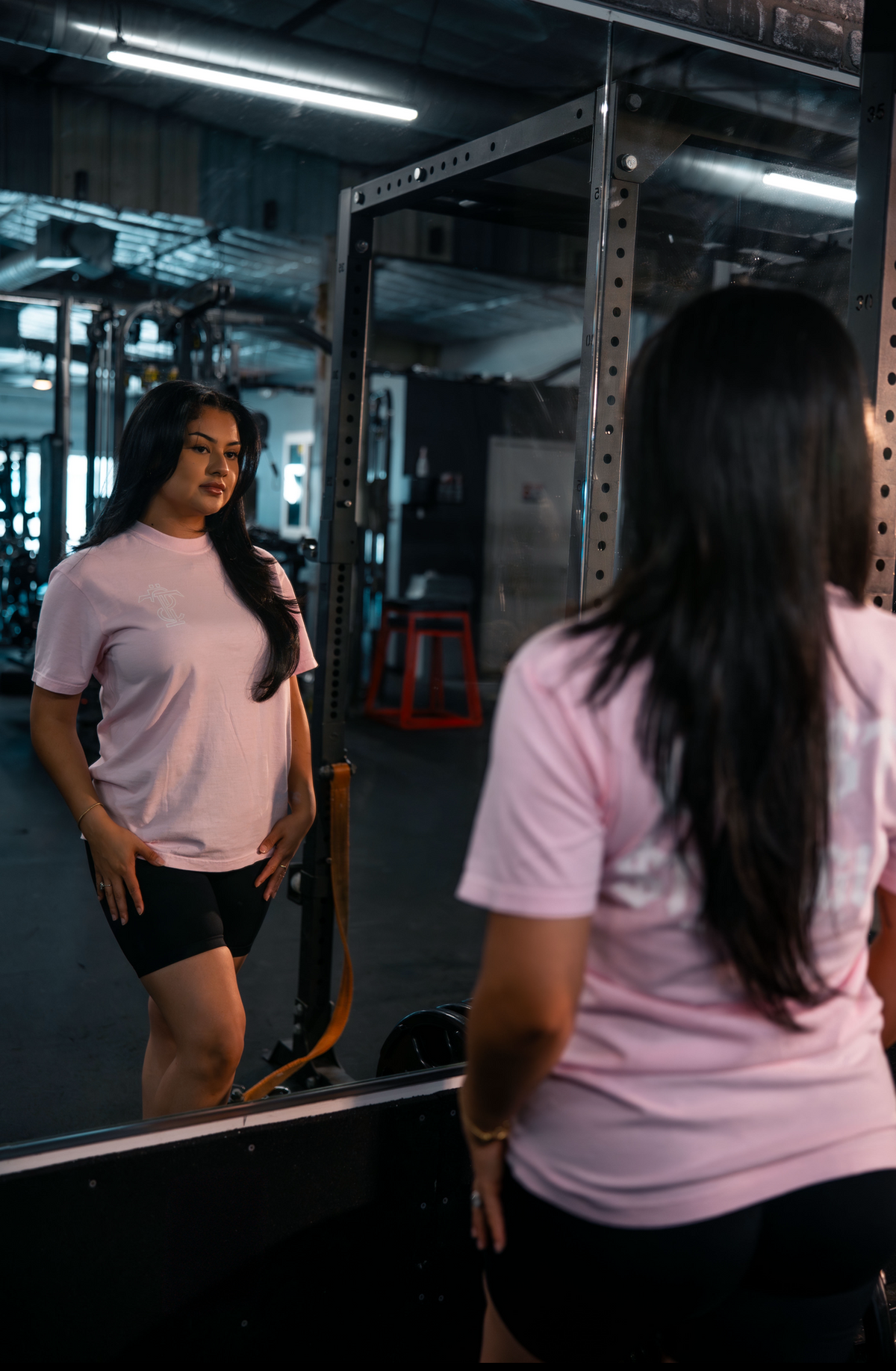 TT$ White on Pink Philippians 4:13 shirt